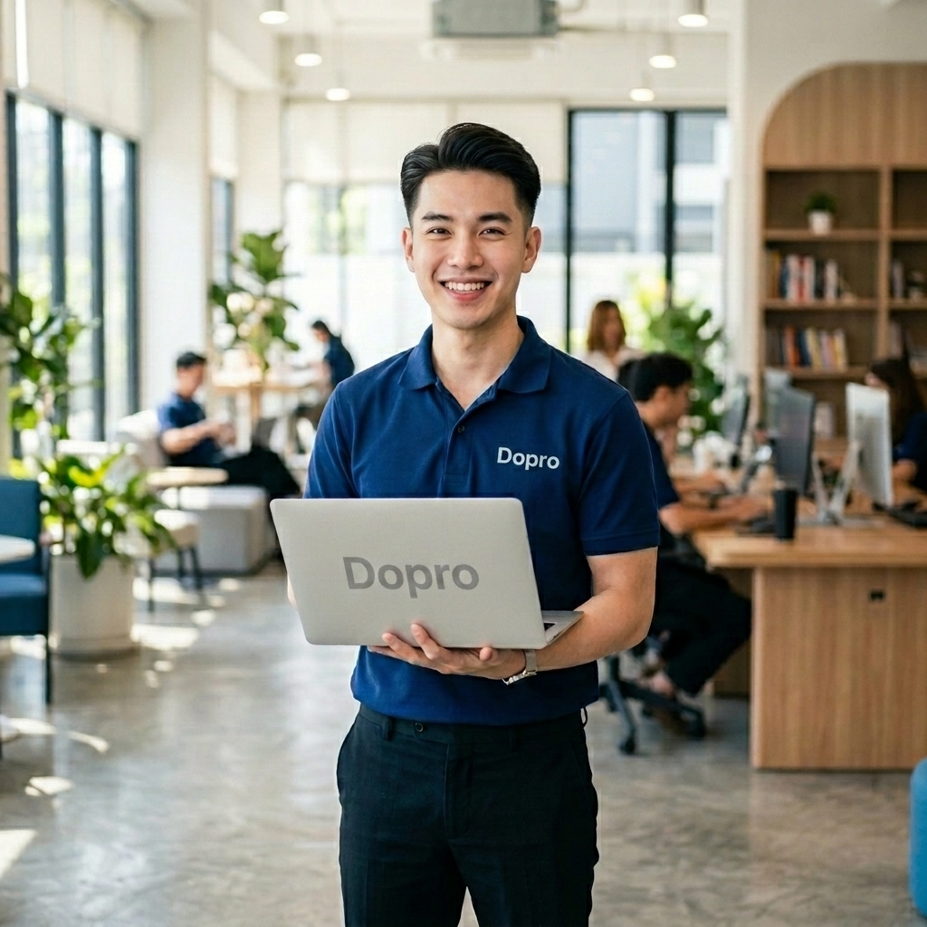 dopro โปรแกรม HR ยุคใหม่ ใช้งานง่ายบนมือถือ